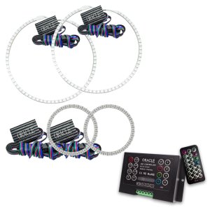 Volkswagen Touareg Headlight Halo Kit - ORACLE Lighting - ColorSHIFT w/ 2.0 Controller - `05-`06